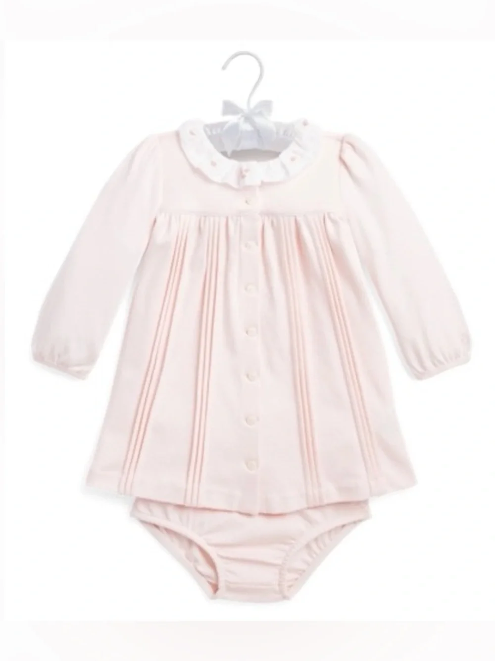 Ralph Lauren baby girl pink dress 12m